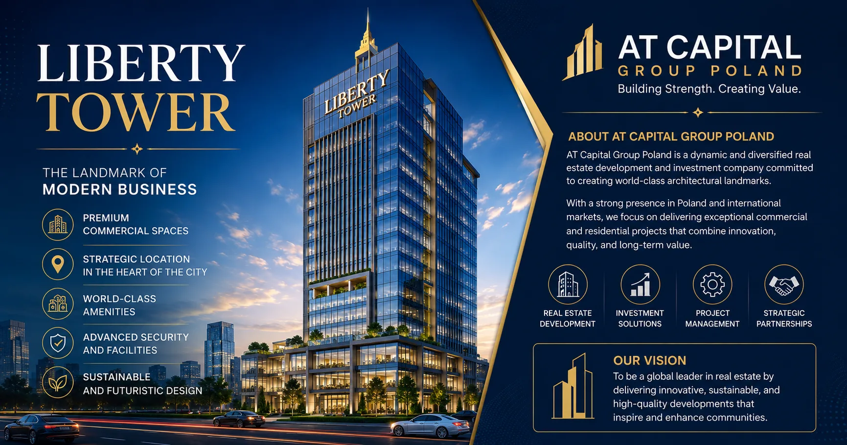 Liberty Tower and AT Capital Group Poland